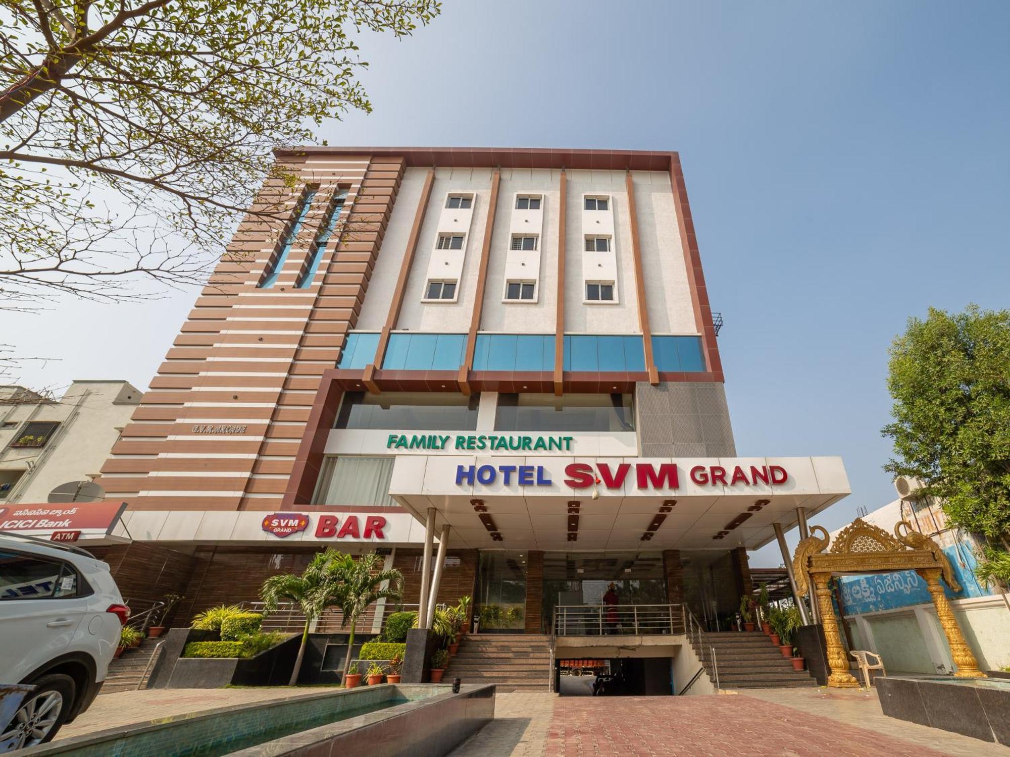 Hotel Svm Grand Medipally Hyderabad Exteriör bild